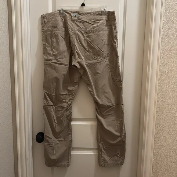 Kuhl Men’s Cargo Hiking Work Wear khaki Vented Pants Size 38 X 32 - Picture 5 of 8